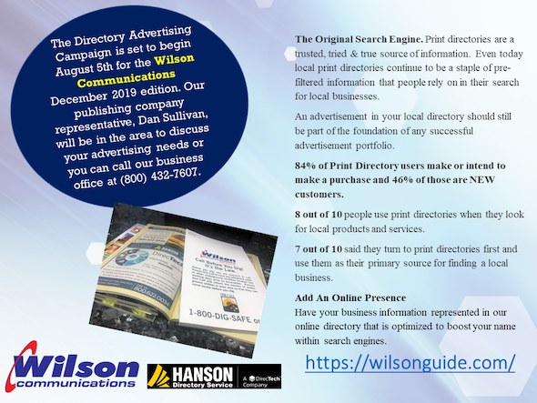 Directory Advertising Campaign