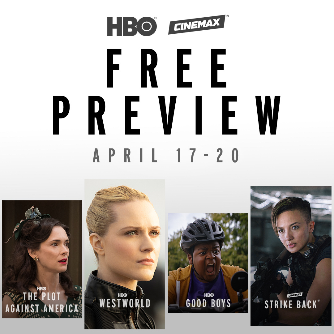 HBO & CINEMAX Free Preview Weekend