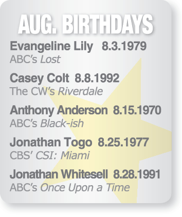 This Month's Birthdays