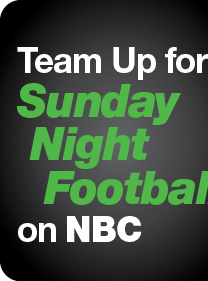 Team Up for Sunday Night Football on NBC
