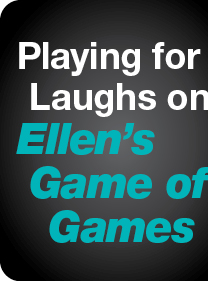 Playing for Laughs on Ellen's Game of Games