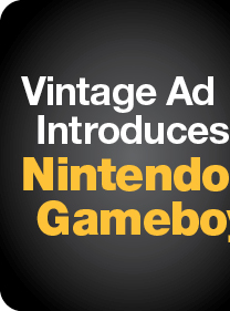 Vintage Ad Introduces Nintendo Gameboy 