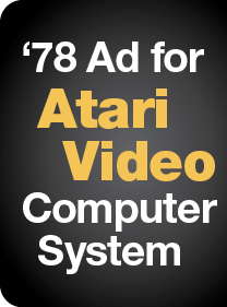 '78 Ad for Atari Video Computer System