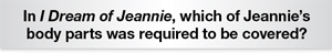 The Question Is Which of Jeanie's body parts was required to be covered?