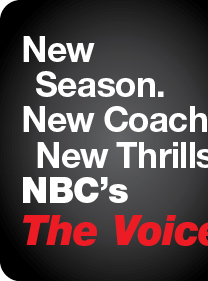 New Season. New Coach. New Thrills. NBC's The Voice