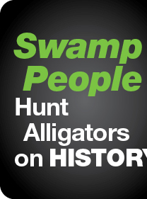 Swamp People Hunt Alligators on HISTORY