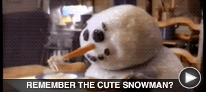REMEMBER THE CUTE SNOWMAN here…