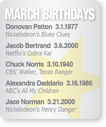 This Month's Birthdays