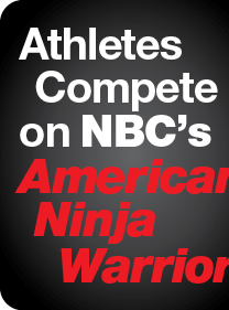 Athletes Compete on NBC's American Ninja Warrior