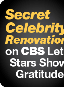 Secret Celebrity Renovation on CBS Lets Stars Show Gratitude