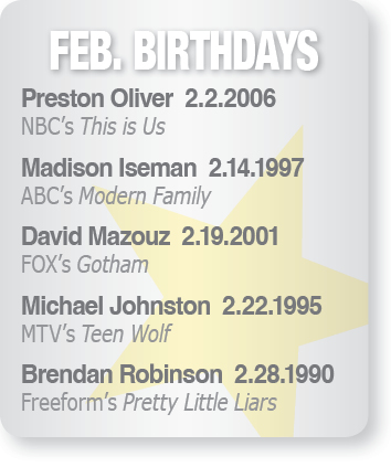 This Month's Birthdays