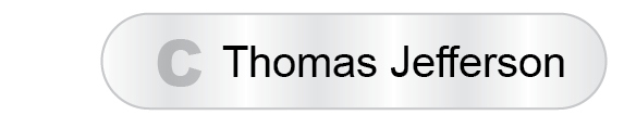 The Answer Is C - Thomas Jefferson