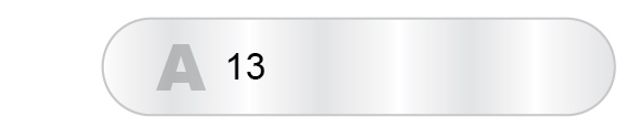 The Answer Is A - 13