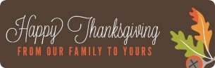 Happy Thanksgiving