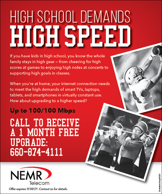 High School Demands High Speed - Download Graphics to View