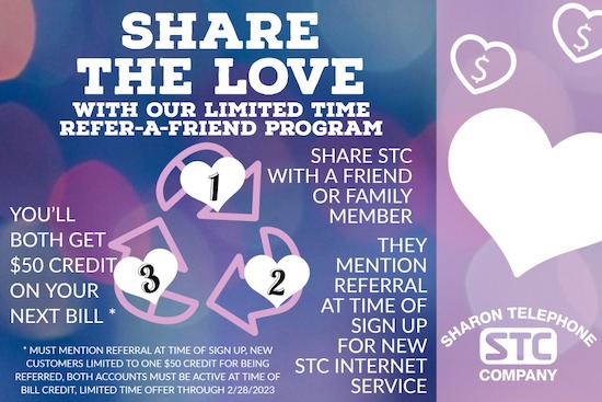 Share the Love - Refer a Friend
