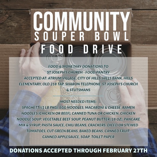 Souper Bowl Food Drive