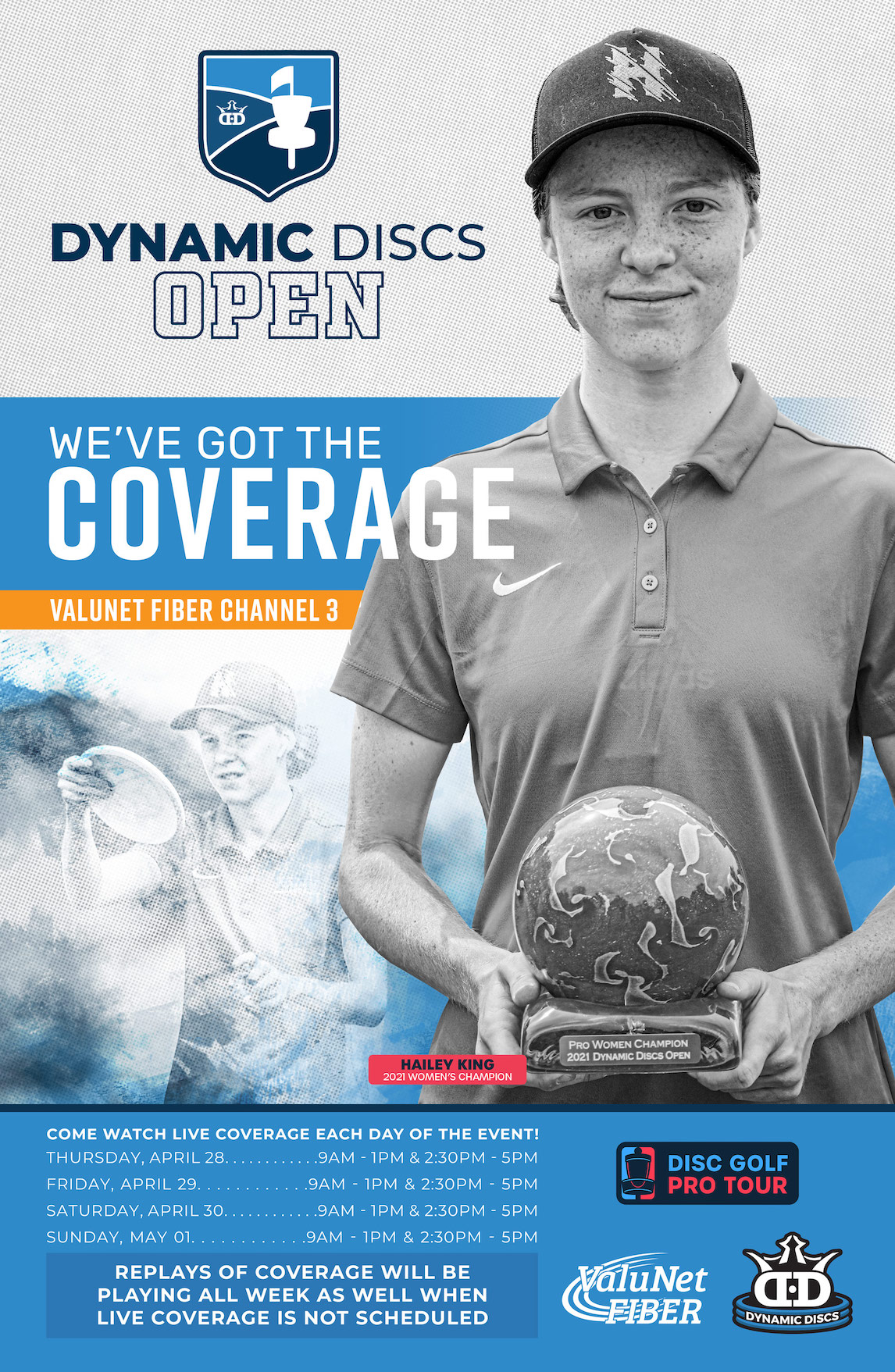 Dynamic Discs Open Coverage - Download Graphics to View
