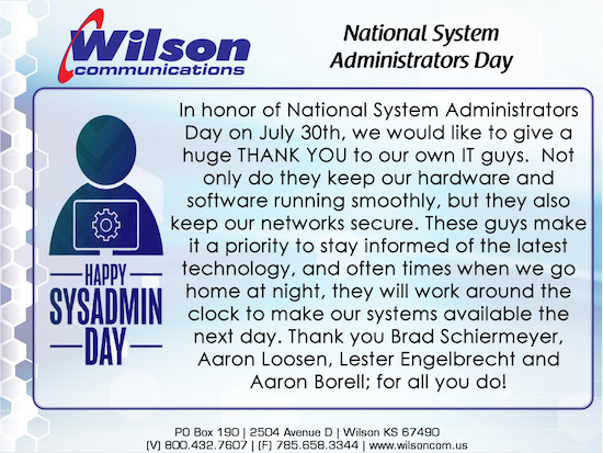 System Administrator's Day - Download Graphics to View