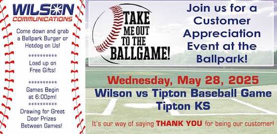 Customer Appreciation Baseball - Download Graphics to View