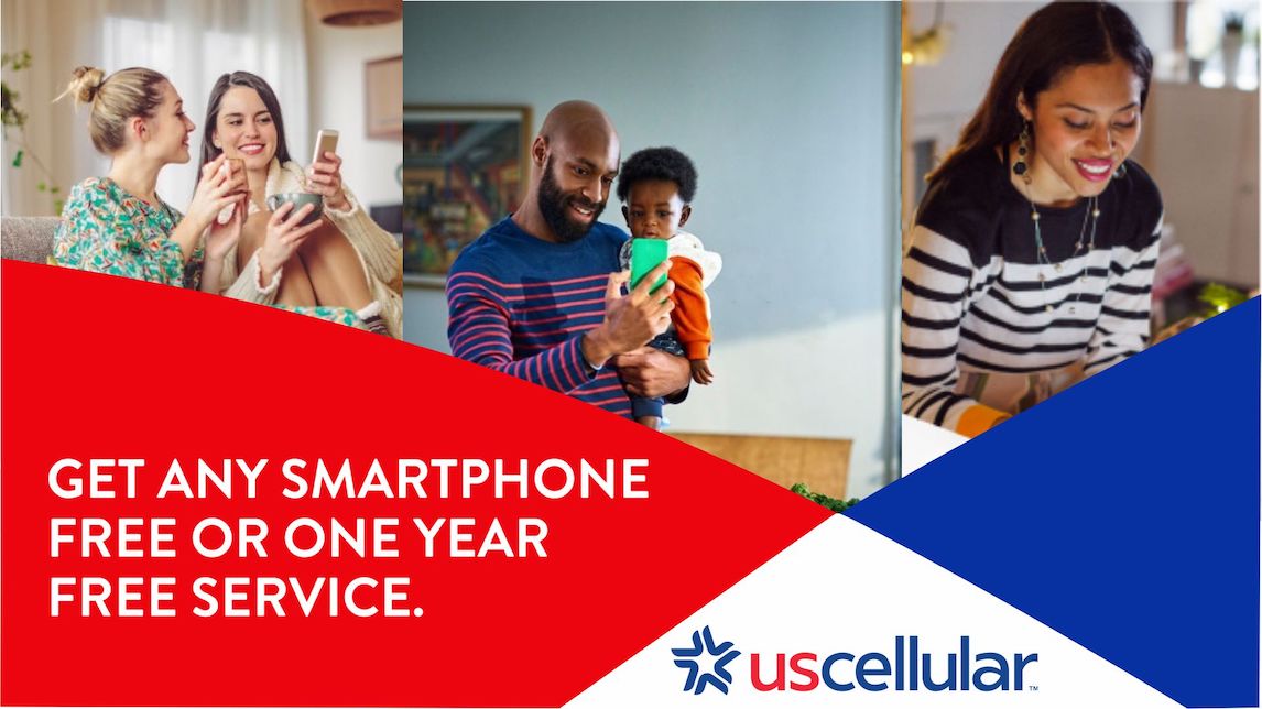 Free Phone or Free Service for One Year - Download Graphics to View
