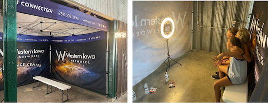 photo of the WIN photo booths - Download Images to View