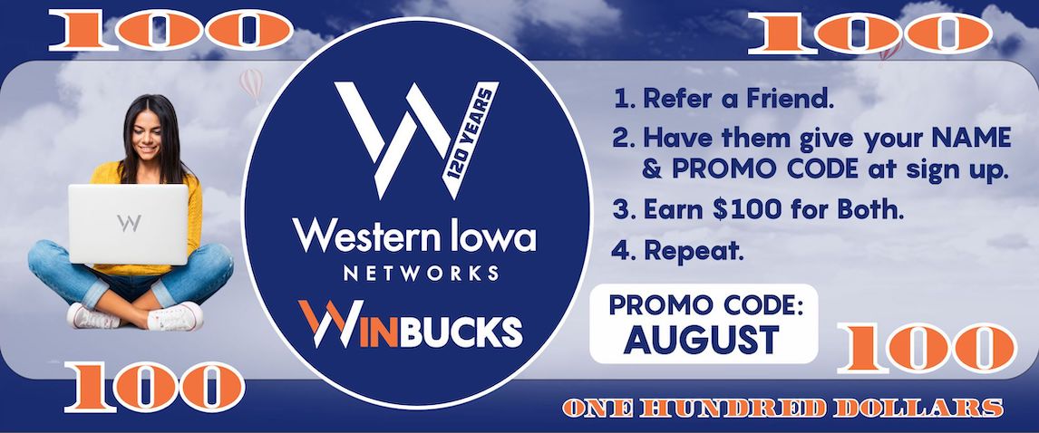 Infographic - Refer a Friend Promo CODE AUGUST - Linked to our web page.