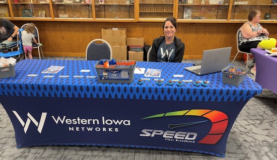 Image of our booth at the Traynor Farmer's Market