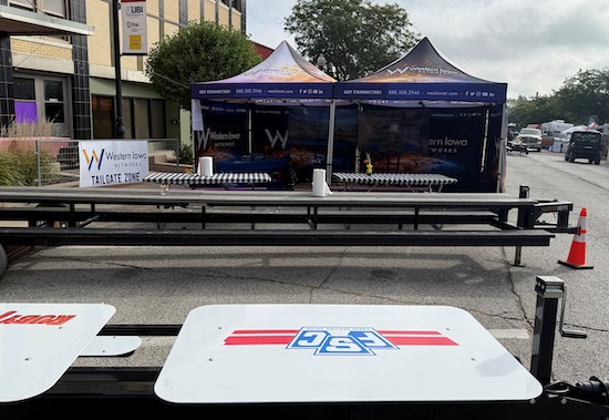 Image of our BBQ booths at the Tri-City BBQ Fest