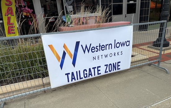 Image of our Tailgate Zone banner from the Tri-City BBQ Fest