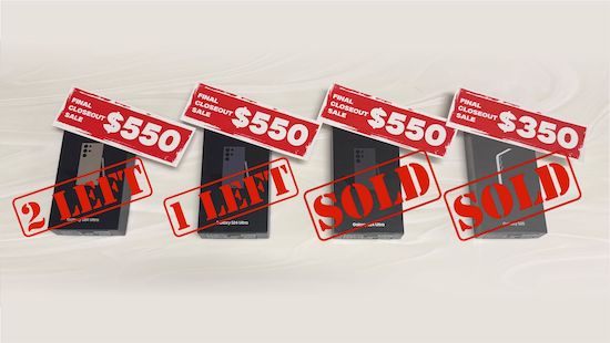 Impage of our available Samsungs - Hurry to get yours.